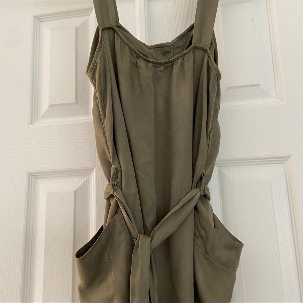 Button Front Tank Dress with Side Slits - Picture 5 of 8